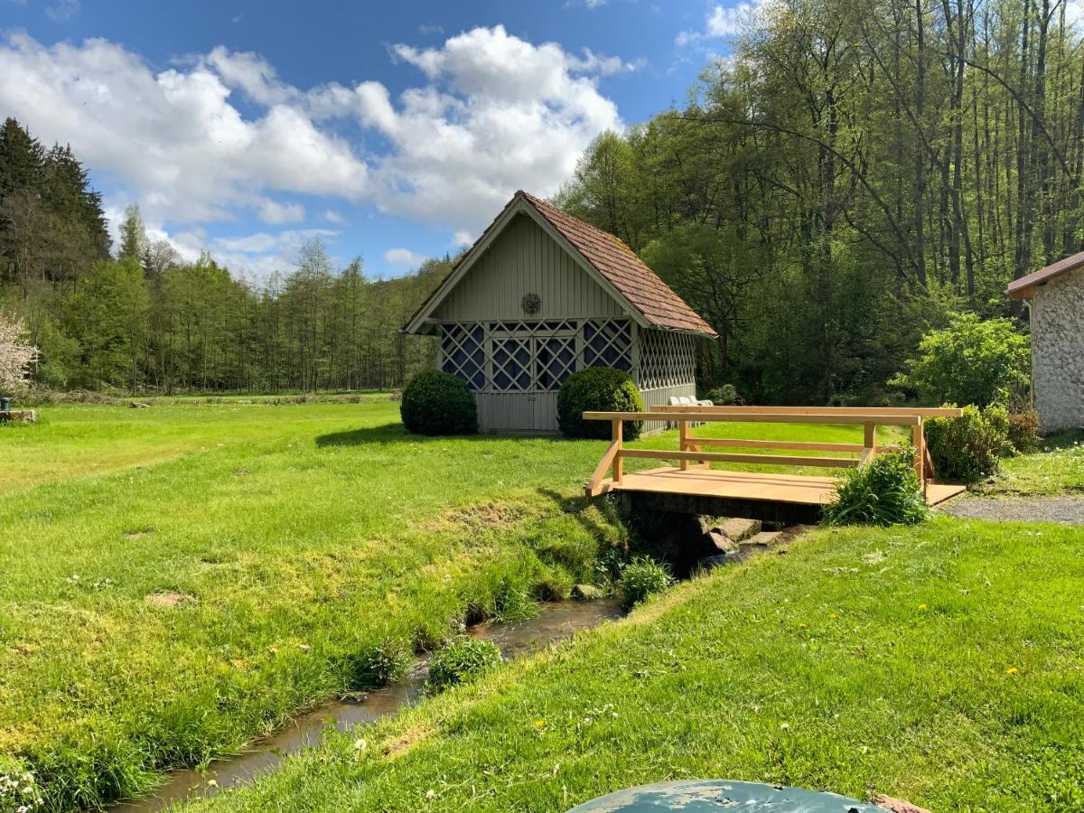 Landgasthof Geiersmuehle Vielbrunn Bagian luar foto