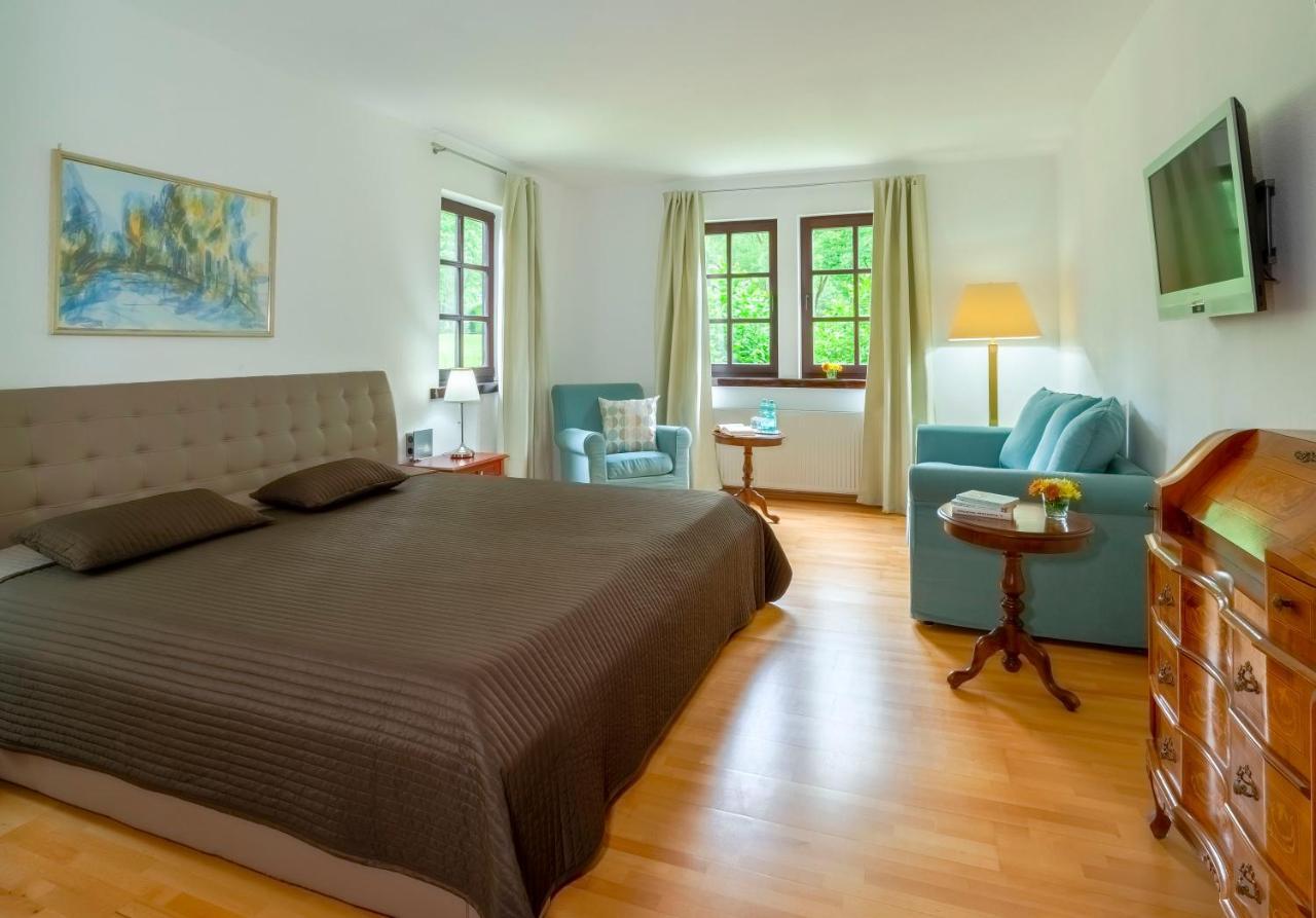 Landgasthof Geiersmuehle Vielbrunn Bagian luar foto